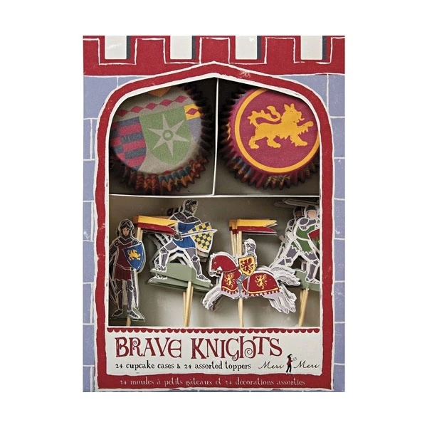 Набір для прикрашання капкейків Meri Meri, 24 шт., різнокольоровий (45-0550/12526) - Pampik