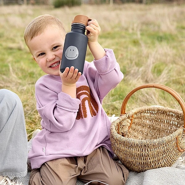 Бутылочка для напитков Lassig, 500 мл, синий (12100254004/38316) - Pampik - 5