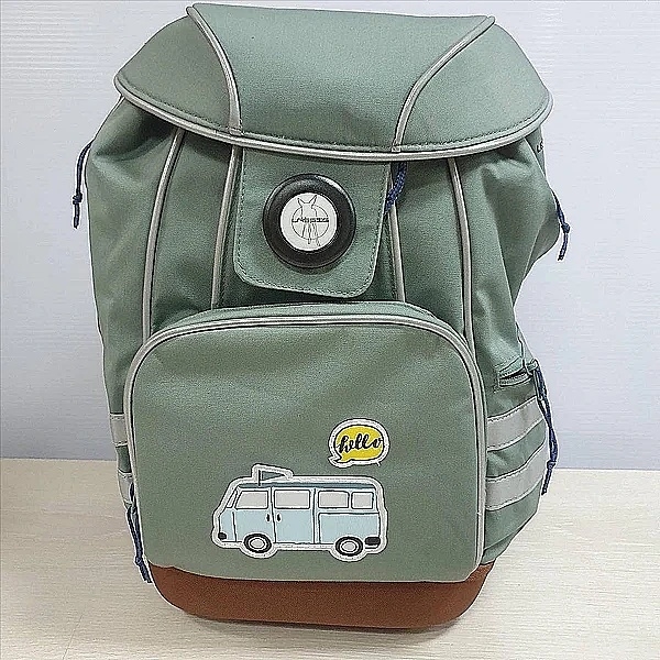 Рюкзак дитячий Lassig з пеналом, холдером, гаманцем та сумкою, сірий (1205001462/34439) - Pampik - 8