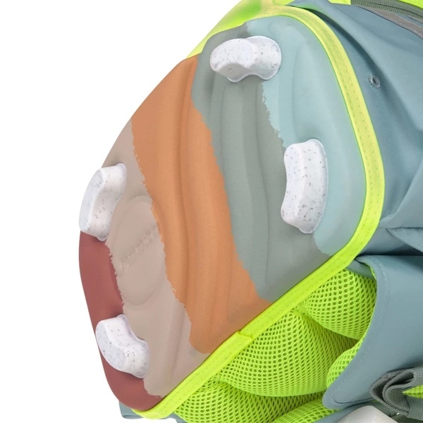 Рюкзак дитячий Lassig з пеналом, холдером, гаманцем та сумкою, неоновий жовтий (1205008843/34441) - Pampik - 9