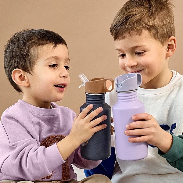 Бутылочка для напитков Lassig, 500 мл, синий (12100254004/38316) - Pampik - 4