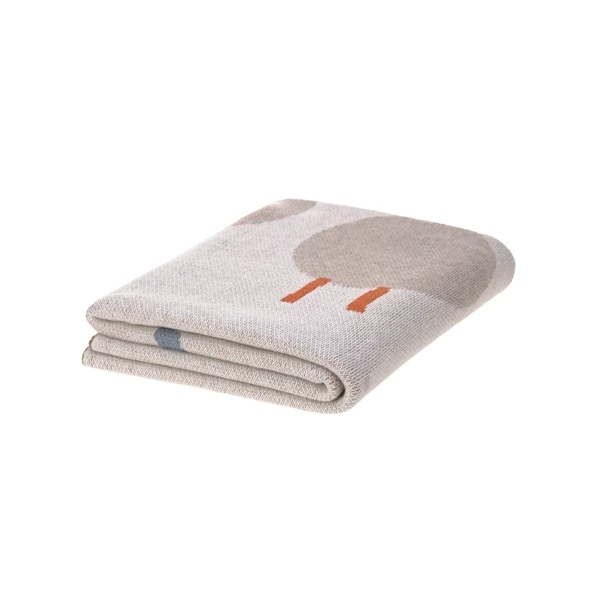 Плед Lassig Овечка, вязаный, двусторонний, 100х70 см (1542001141/35774) - Pampik - 3