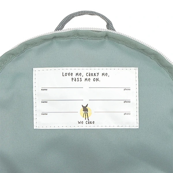 Рюкзак детский Lassig, голубой (1203021295/38305) - Pampik - 4