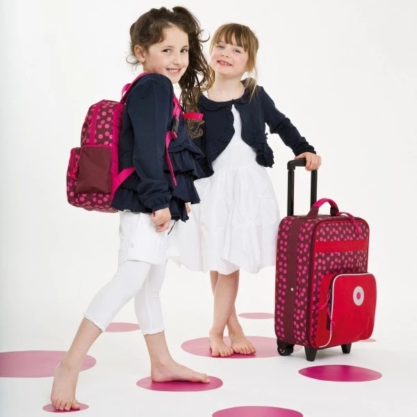 Рюкзак дитячий Lassig з пеналом, холдером, гаманцем та сумкою, червоний (LSCSET1119/17195) - Pampik - 9