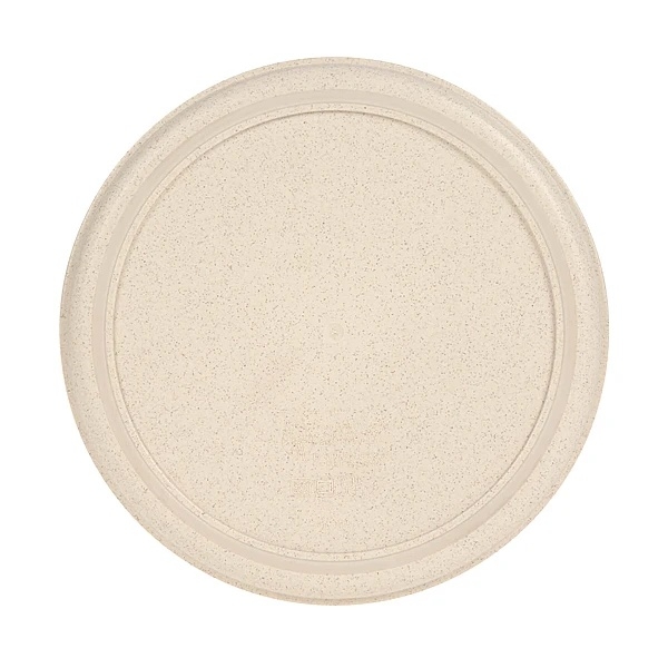 Тарелка плоская Lassig, целлюлоза, антискользящая, 18х2 см, бежевый (1310063964/38324) - Pampik - 3