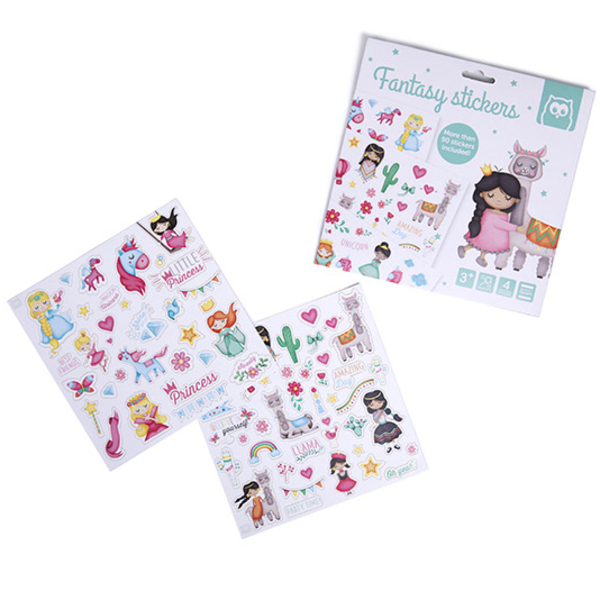 Игровой набор наклеек для девочек Eurekakids (957005/38227) - Pampik - 2