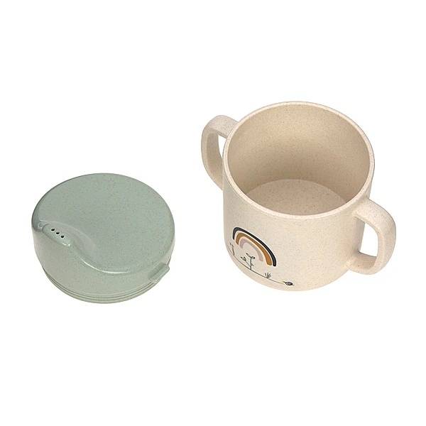 Чашка-поїльник Lassig, целюлоза, 150 мл, бежевий (1310066964/38326) - Pampik - 2