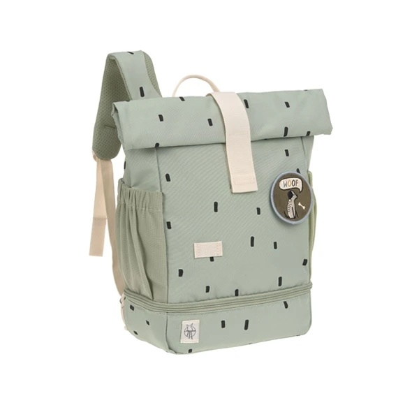 Рюкзак детский Lassig, оливковый (1203037581/38310) - Pampik