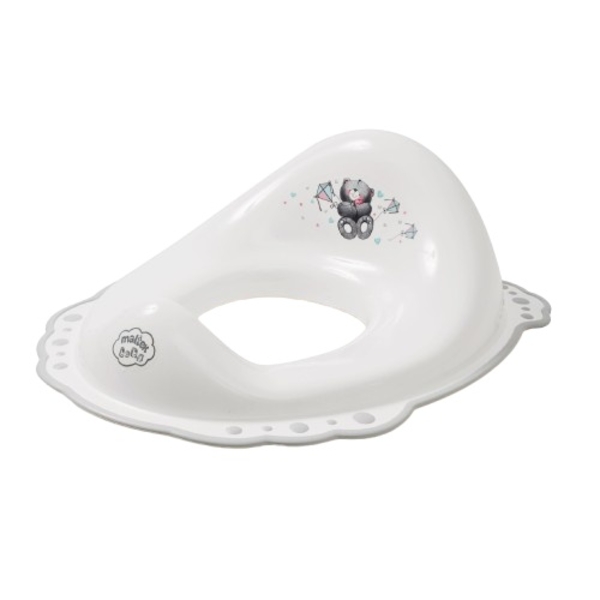 Накладка на унитаз Maltex Bears, белый с серым (4088_75) - Pampik