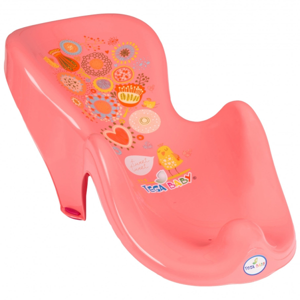 Горка для купания Tega Baby FL-003 Фольк, peach розовый (FL-003-114) - Pampik
