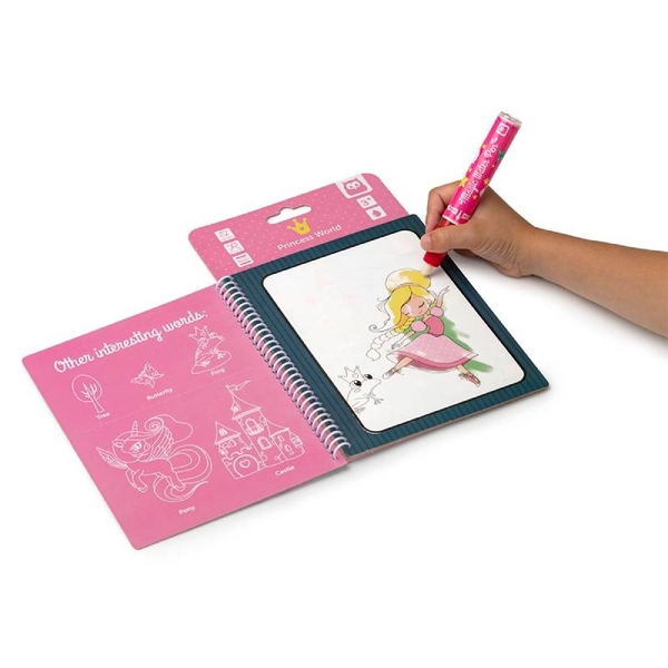 Книга-розмальовка з водяним олівцем Eurekakids (964002/32841) - Pampik - 4