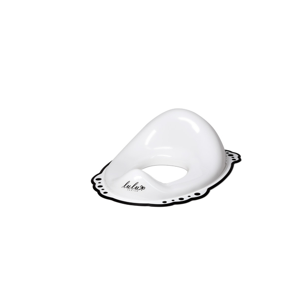 Накладка на унітаз Maltex Lulu 2K, чорно-білий (3494_60) - Pampik