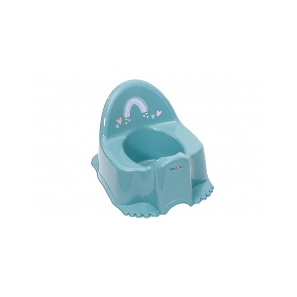 Горшок Tega Baby Meteo Turkus, с музыкой, бирюзовый (PO-080-165) - Pampik