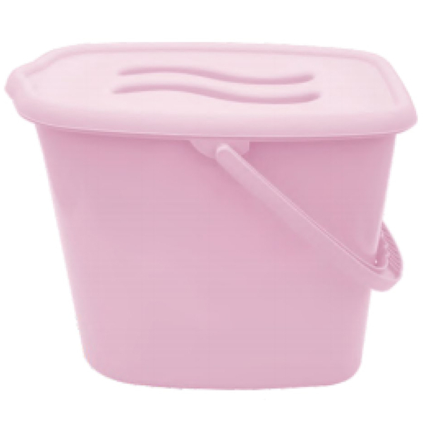 Відерце для підгузків Maltex Classic, рожевий (0172_41) - Pampik