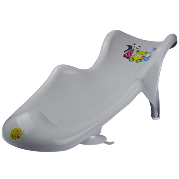 Горка для купания Maltex Bear & Friends, серый (5399 5399_75) - Pampik