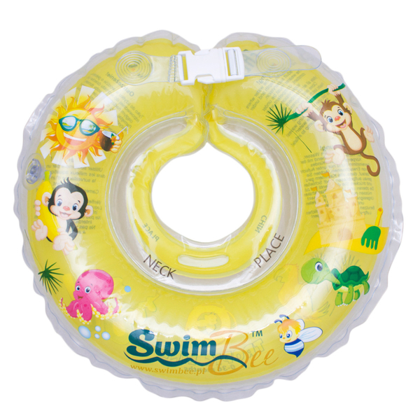 Круг для купання SwimBee, жовтий (1111-SB-02) - Pampik