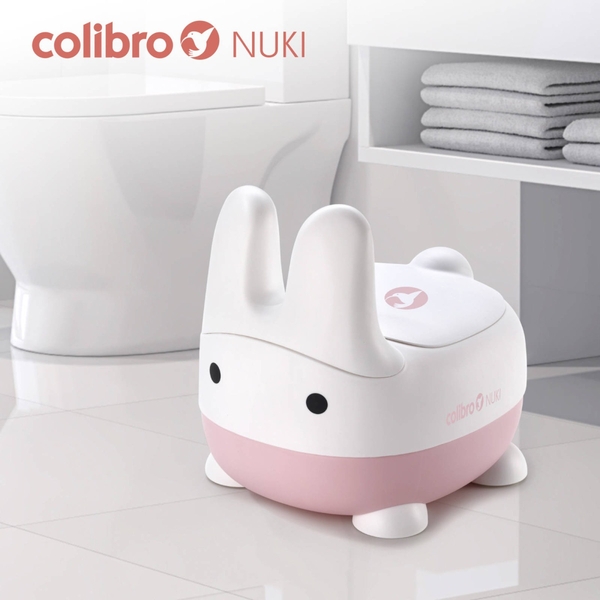 Горшок Colibro Nuki Rose, белый с розовым (NO/CO/NUKI/RO) - Pampik - 7