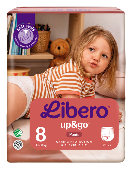 Підгузки-трусики Libero Up&Go 8 (19-30 кг), 20 шт. - Pampik - 2