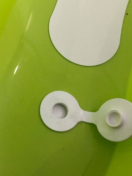 Ванночка Maltex Bear & Friends зі зливом та антиковзким килимком, 100 см, зелений (5382_50) - Pampik - 3