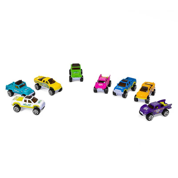 Ігровий набір машин Eurekakids, 8 шт. (69182513/36774) - Pampik - 2