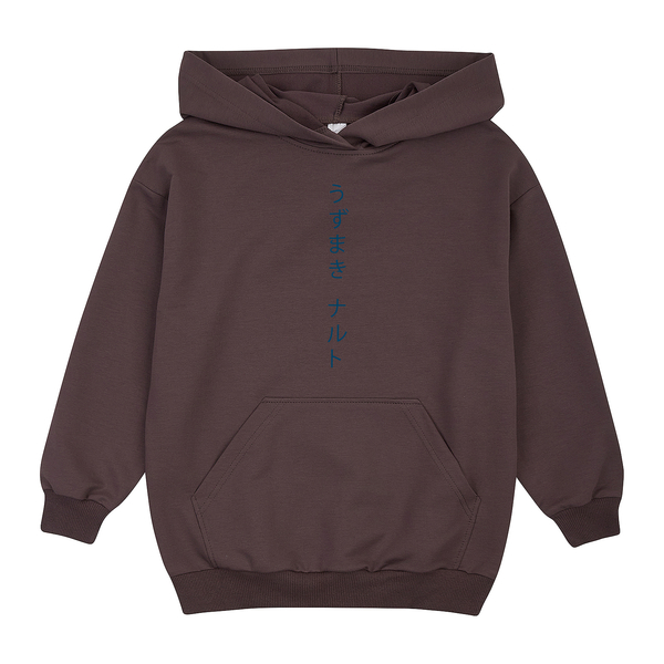 Худі Garnamama худі велике Season 2025 +наклейка 122-128 Коричневий (1053004.1418564) - Pampik - 2