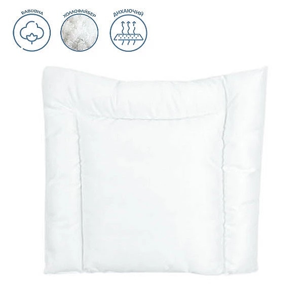 Подушка плоская гипоаллергенная New Life expert, 40х35 см, белый (0000/34224) - Pampik - 3