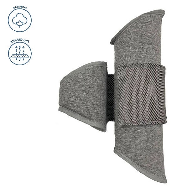 Обмежувач-позиціонер New Life expert Air+, 34х34х7 см, сірий (004/36611) - Pampik - 2