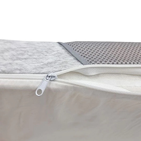 Подушка New Life expert Air+ Memory з нахилом 10°, 55х35х8 см, сірий (007/37030) - Pampik - 5