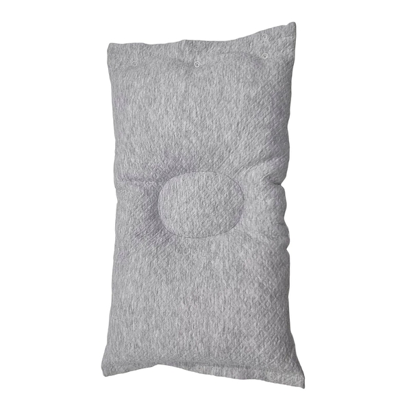 Двусторонняя подушка-рукав для мамы и малыша 2 в 1 New Life expert, 48х30 см, серый с белым (007/37120) - Pampik - 3