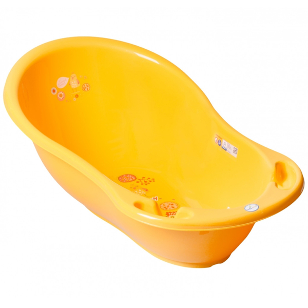 Ванночка Tega Baby Фольк, 86 см, yellow жовтий (FL-004-113) - Pampik