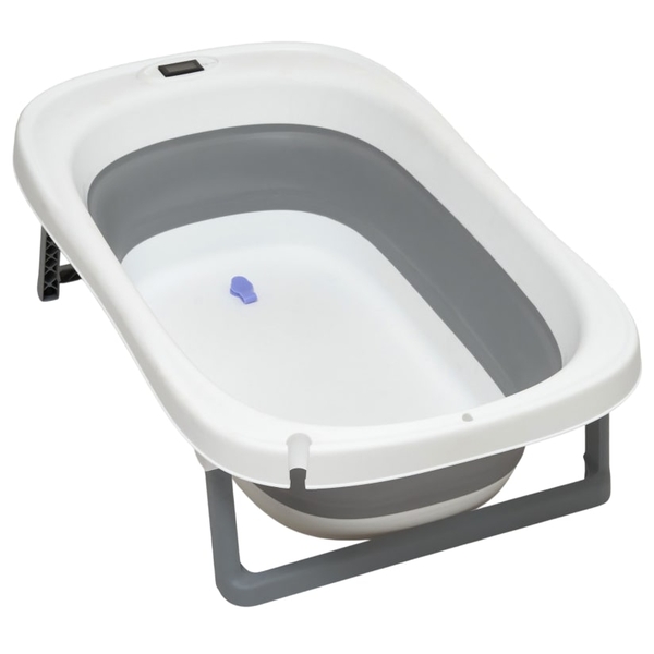 Ванночка Twins Aqua, складана, 81 см, сірий (7767) - Pampik