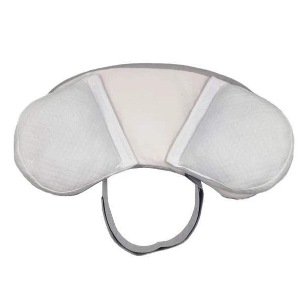 Подушка для годування New Life expert з поясом, 74х46х16 см, біло-сірий (009/34231) - Pampik