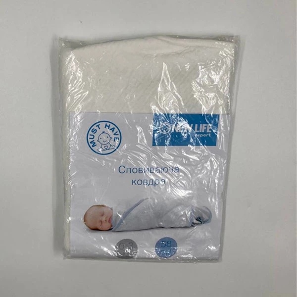 Пелюшка-конверт New Life expert, 0-3 міс., 58х72 см, молочний (008/31418) - Pampik - 7
