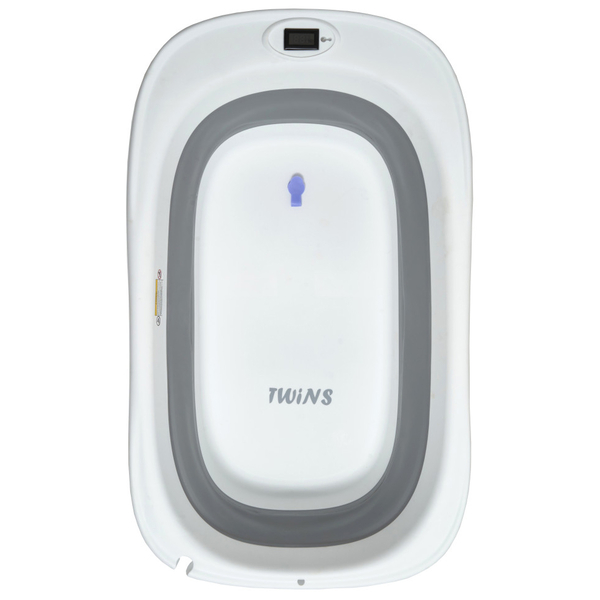 Ванночка Twins Aqua, складана, 81 см, сірий (7767) - Pampik - 2