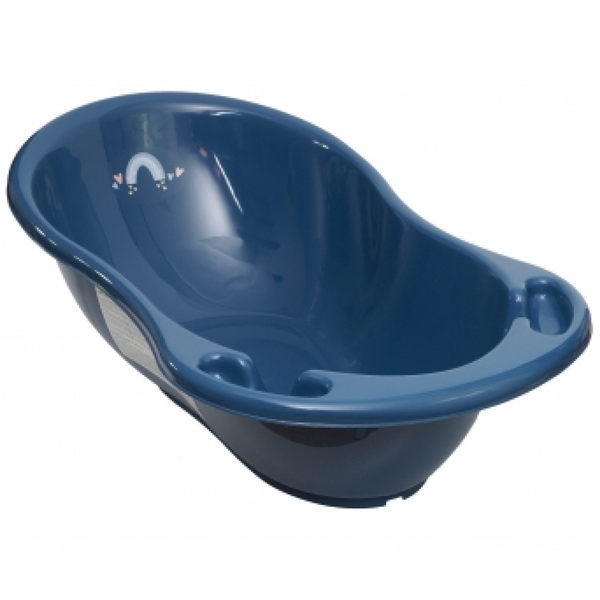Ванночка Tega Baby Метео, зі зливом, 86 см, granat темно-синій (ME-004-164) - Pampik