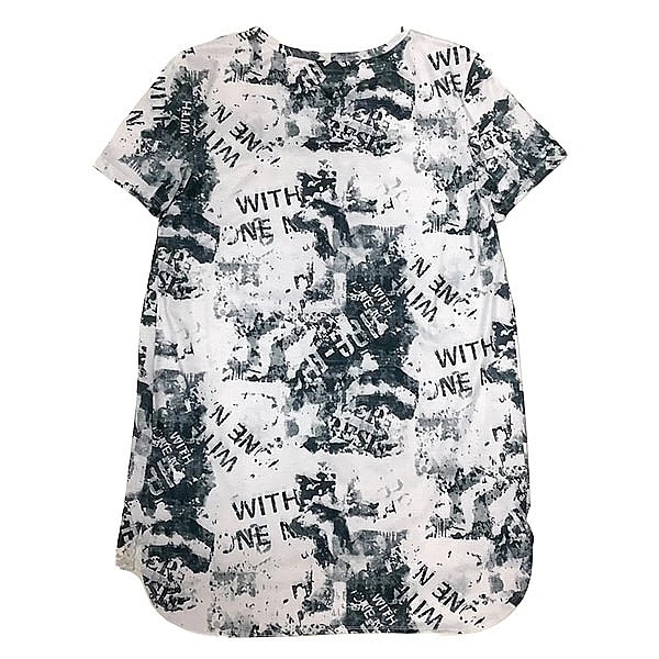 Нічна сорочка для годування New Life, р.S/M, принт газета (129/27320) - Pampik - 2