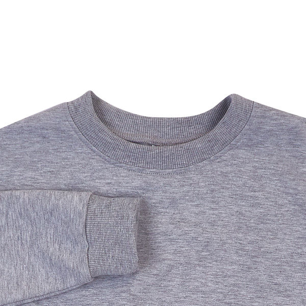 Свитшот Garnamama Basic Sweatshirt 2-х нить 158 Серый (947297.1303602) - Pampik - 7