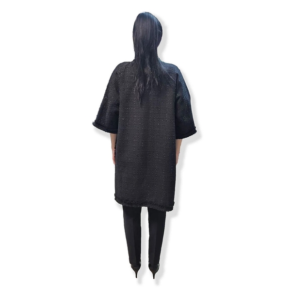 Демісезонне пальто New Life, р. 46-48, чорний (457/13982) - Pampik - 6