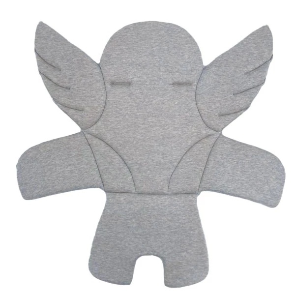 Матрацик у стільчик New Life expert Ангел, 62х30 см, сірий (0000/22549) - Pampik