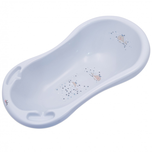 Ванночка Maltex Minimal Whale, 100 см, блакитний (0900_35) - Pampik