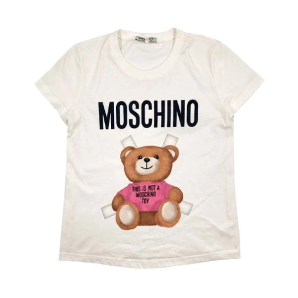 Футболка New Life Moschino, р.42, белый (23334) - Pampik