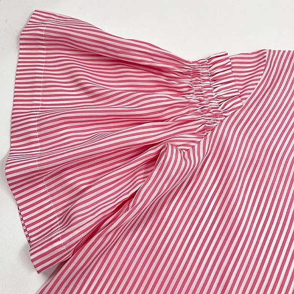 Туника New Life с рукавом со сборкой, р.44, бело-розовый (313/26992) - Pampik - 3