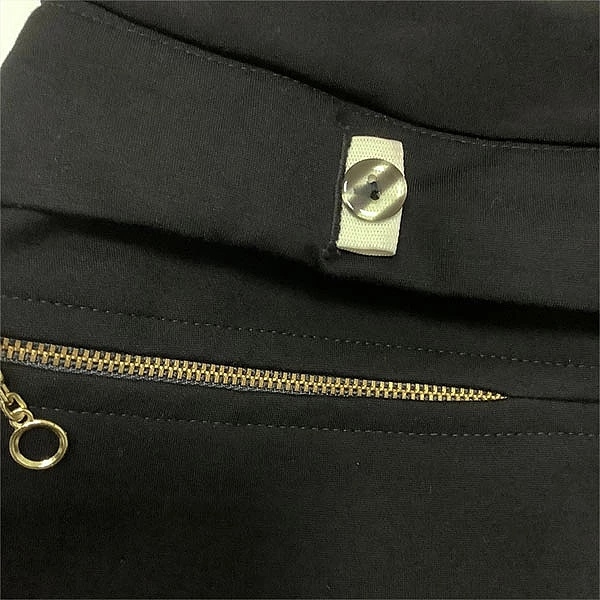 Юбка укороченная New Life с молниями, р.48, черный (752/9012) - Pampik - 4