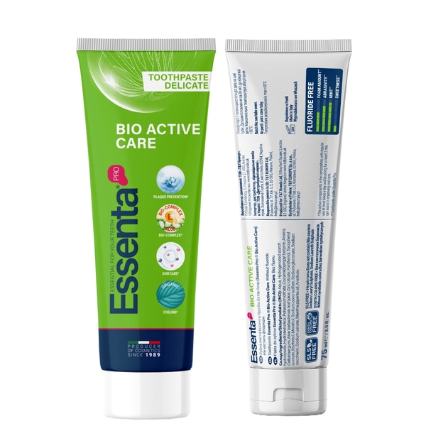 Зубна паста Essenta PRO Bio Active Care, 75 мл - Pampik - 3