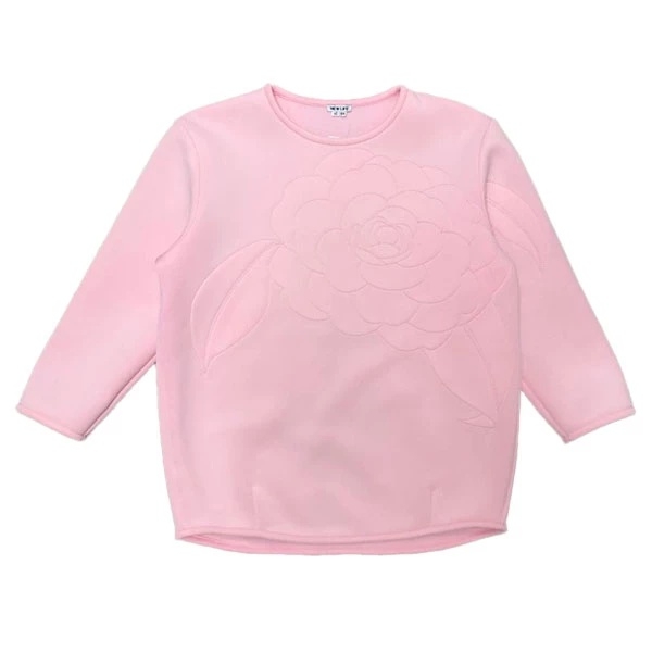 Свитшот-туника New Life Chanel, р.44-46, розовый (195/33973) - Pampik