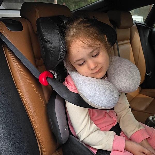 Дорожня подушка New Life expert, 30х40 см, сірий (0000/38402) - Pampik - 8