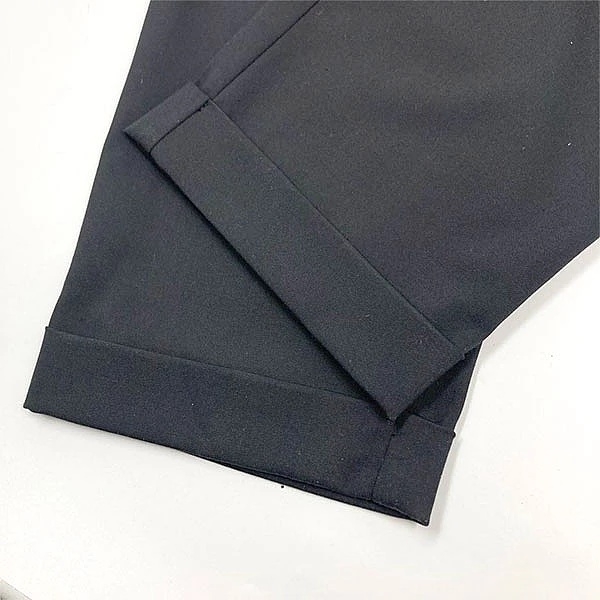 Брюки укороченные New Life с манжетом, р.42, черный (493/22801) - Pampik - 5