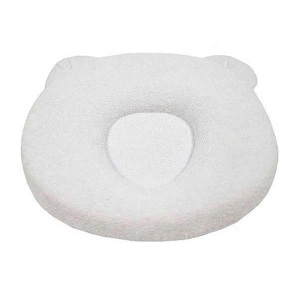 Ортопедична подушка New Life expert Memory Ведмедик для немовлят, 21х19 см, білий (30429) - Pampik - 3