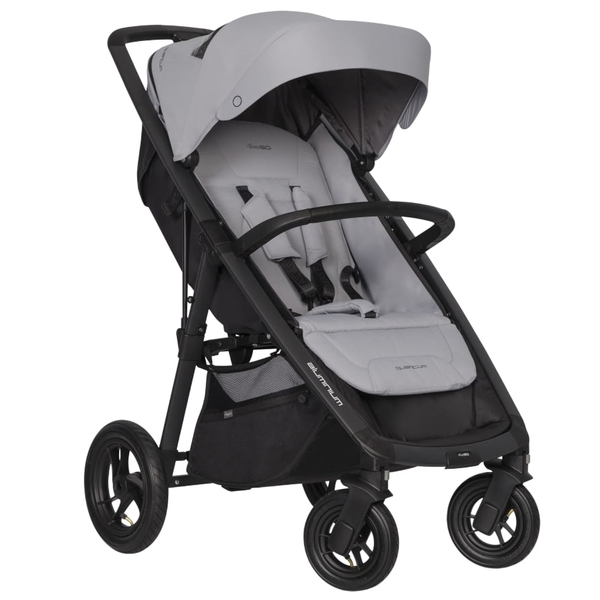 Прогулочная коляска EasyGo Quantum Pearl, серый (9023-EGQ-20) - Pampik