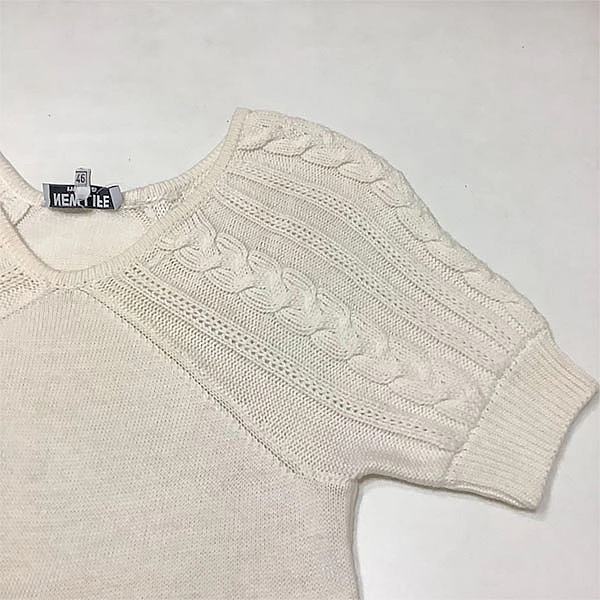 В'язана сукня New Life, р.46, молочний (6660) - Pampik - 4